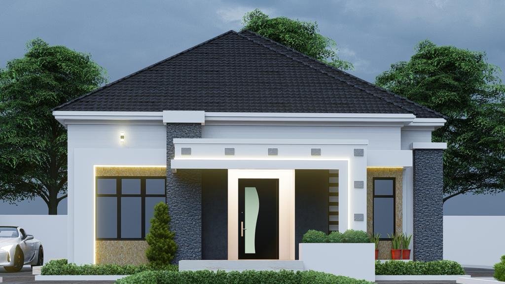 Modern housing project